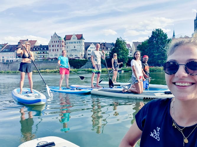 Stand-Up-Paddling Bucher Gruppe